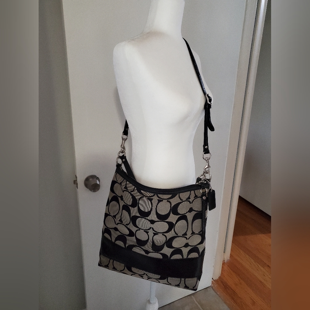 Coach Logo Long Shoulder Tote